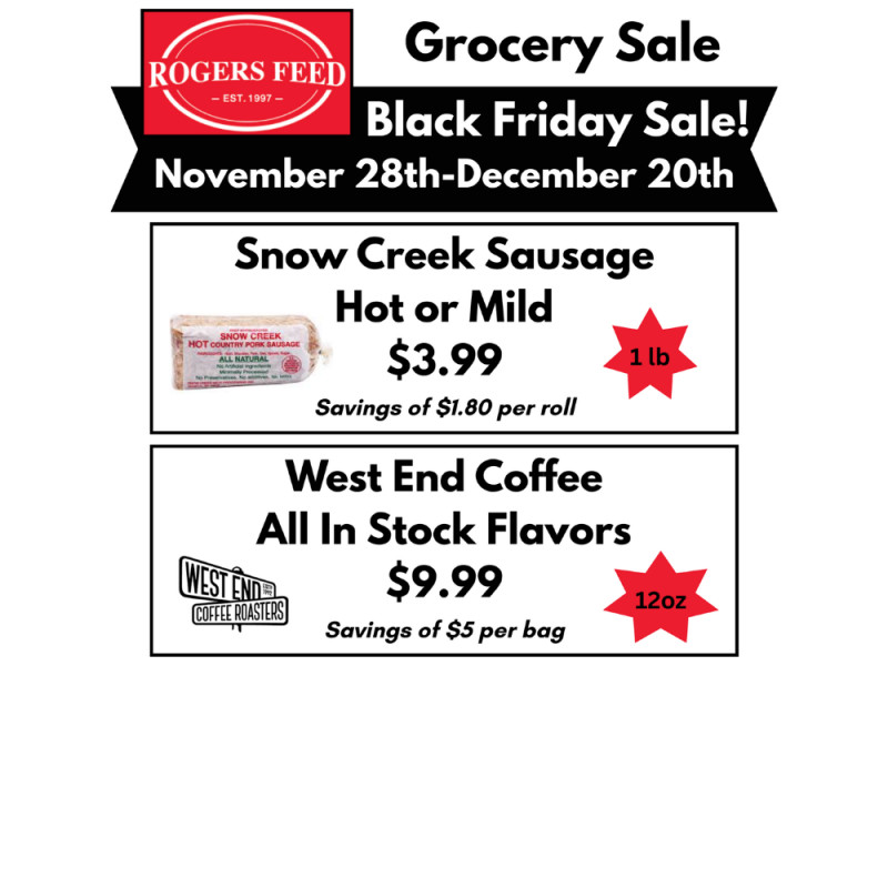 Black Friday Grocery Sale