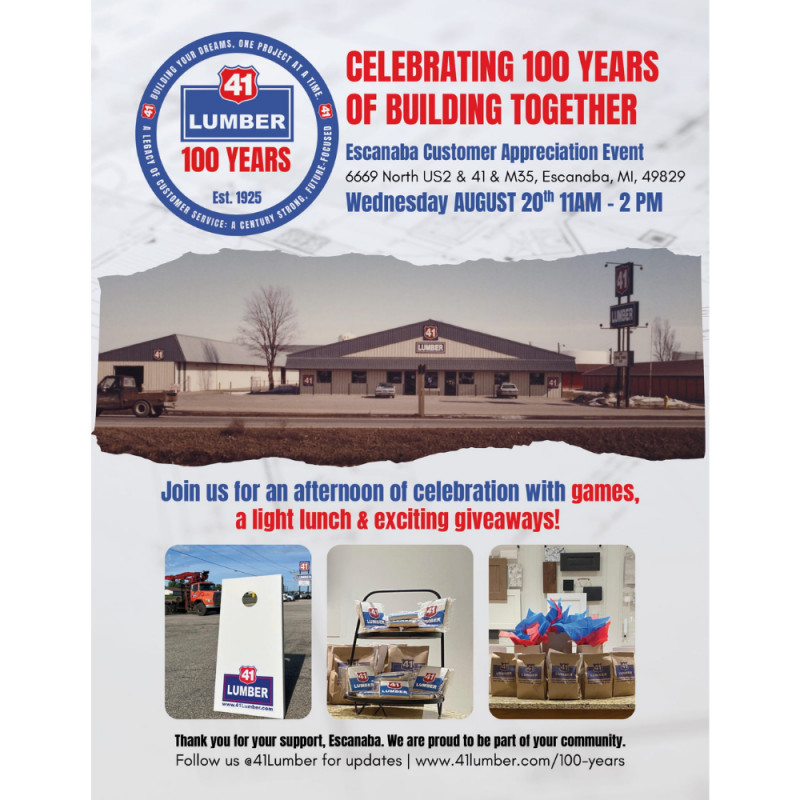 Customer Appreciation Event - Escanaba