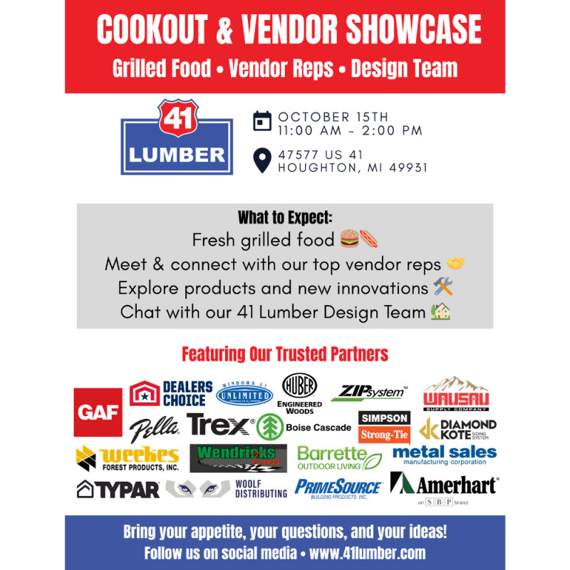 Cookout & Vendor Showcase - Houghton