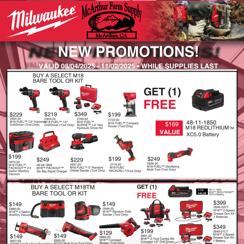 Milwaukee Tool Sale