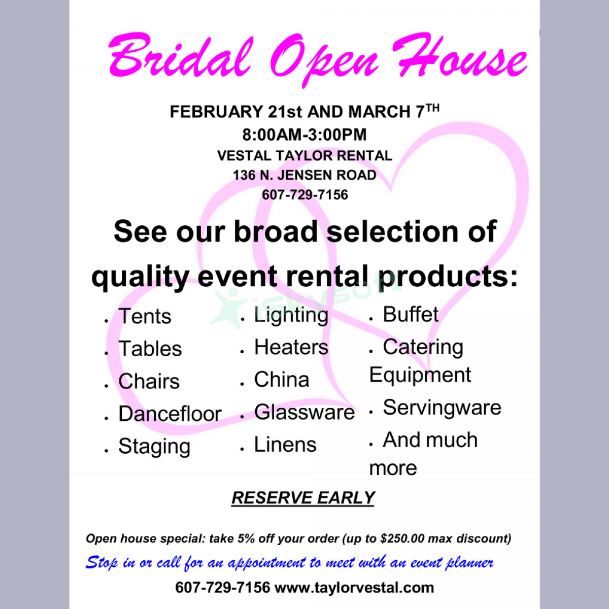 Bridal Open House