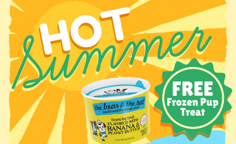 FREE Frozen Pup Treat