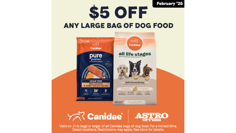 Canidae | $5.00 OFF Large Bags of Dog Food