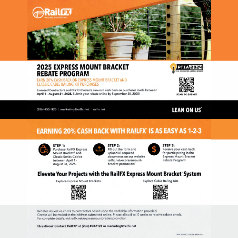 2025 Express Mount Bracket Rebate Program