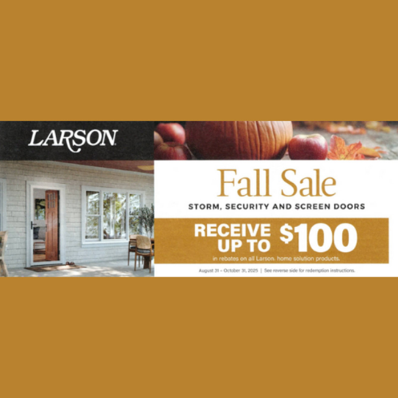 Larson Fall Sale
