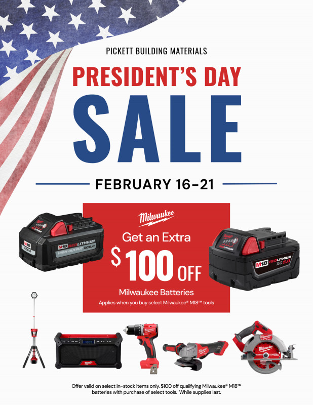 President's Day Sale 🔧 Power Up Your Project