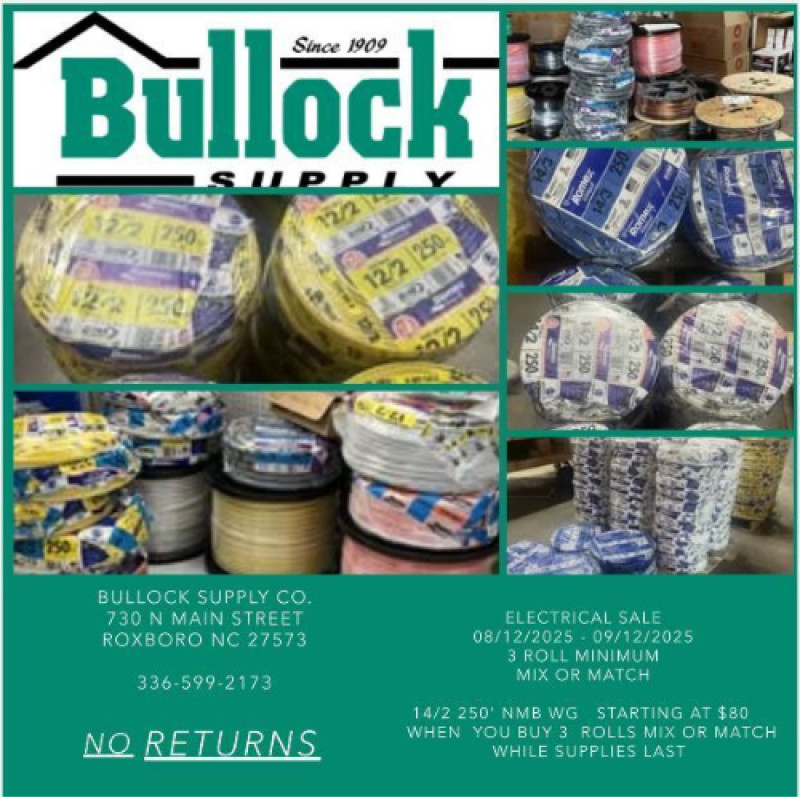 Electrical Sale