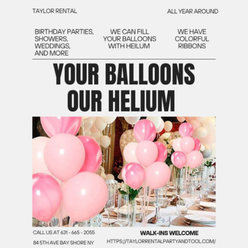 Your Balloons, Our Helium!