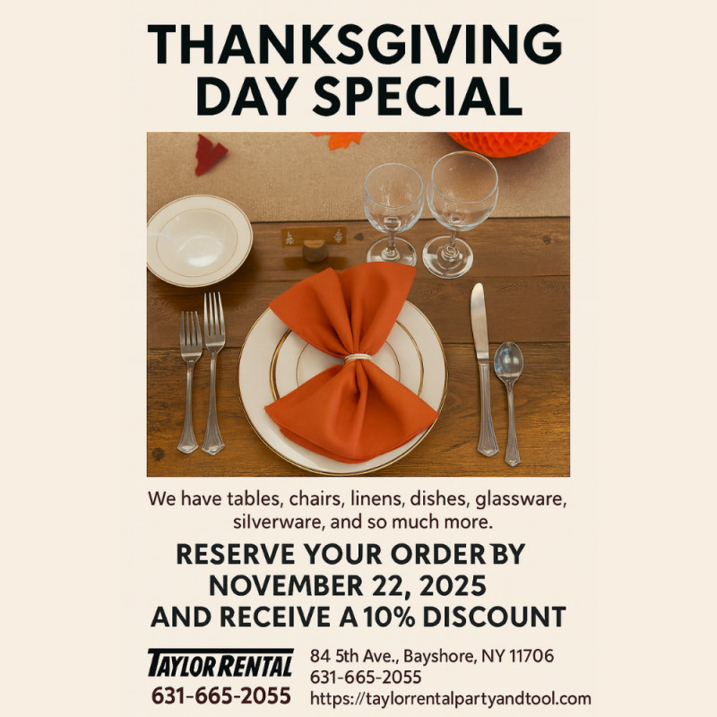 Thanksgiving Day Special