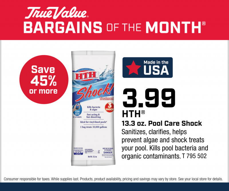 HTH® 13.3 oz. Pool Care Shock $3.99