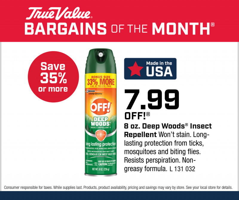 OFF! 8 oz. Deep Woods® Insect Repellent $7.99