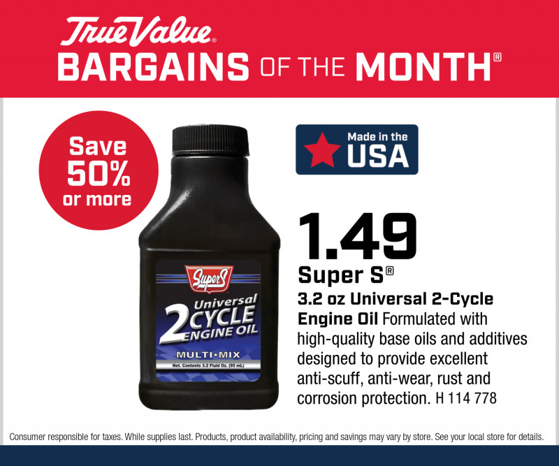 Super S® 3.2 oz Universal 2-Cycle Engine Oil $1.49
