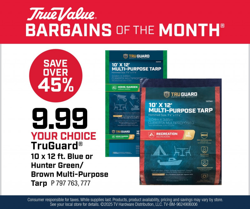 Your Choice TruGuard® Multi-Purpose Tarp $9.99